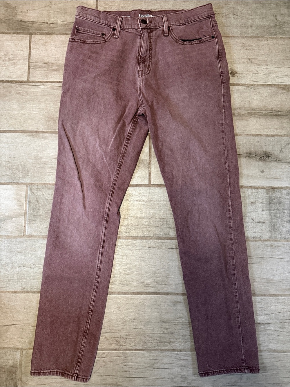 Goodfellow & Co Men’s Dusty Mauve Slim Jeans 34x32